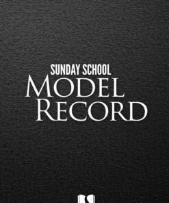 Sunday School Model Record Book