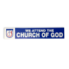 Church of God Bumper Sticker