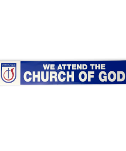 Church of God Bumper Sticker