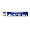 COG Vinyl Clergy Bumper Sticker