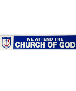 COG Vinyl Clergy Bumper Sticker