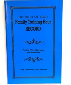 Family Training Hour Record Book