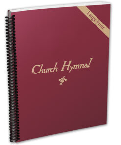 Classic Red-Back Hymnal (Large Print)