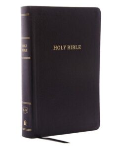 Bible KJV Reference Personal Size Imitation Leather Black Index Giant Print