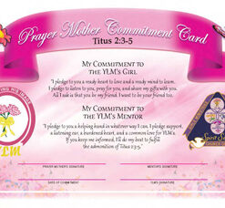 YLM Prayer Mother Commitment Card