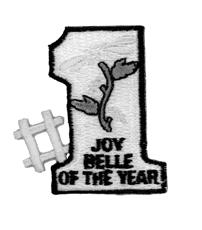 Joy Belle of the Year Badge