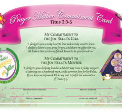 Joy Belles Prayer Mother Commitment Card