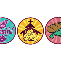 Sewn With Hope Year 2 (3 Section Badges Set)