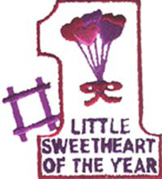 Little Sweetheart-Of-The-Year Badge
