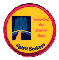 Following The Narrow Road (Badge)