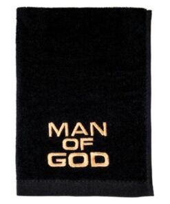 Pastor Towel - Man Of God (Black)