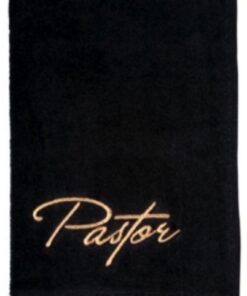 Pastor Towel  - Pastor In Gold (Black)