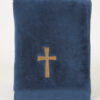 Pastor Towel - Cross (Navy)