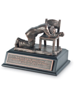 Sculpture Praying Man Small