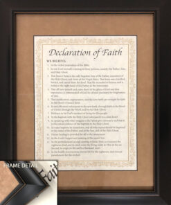 Declaration of Faith 11x14