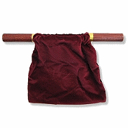 Maroon Velvet Offering Bag