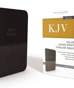 Bible KJV Thinline LP IMT Lth Charcoal