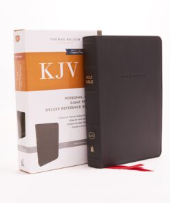 Bible KJV Reference Genuine Leather Black