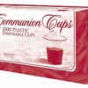 Communion Disposable Cups Box: 1000