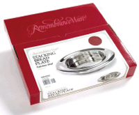 Silver Stacking Breadplate