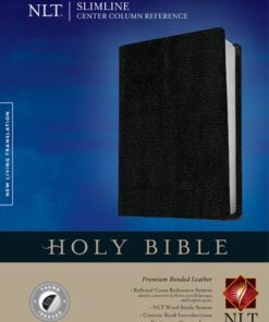 Bible NLT Reference Indexed Slimline Black