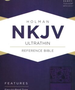 Bible NKJV Ref Lth Touch Purple Indx