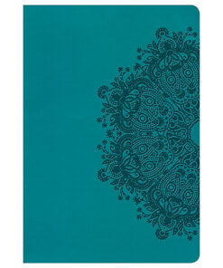 Bible NKJV Ultrathin Ref Lth Touch Teal Indx