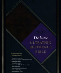 Bible NKJV Ultrathin Ref Lth Touch Brown