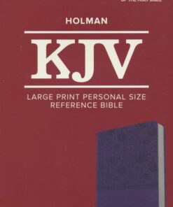 Bible KJV Personal Large Print LeatherTouch Purple