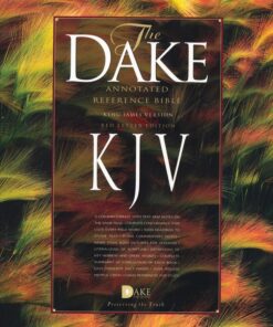 Bible KJV Dake Reference Burgundy Bonded Leather