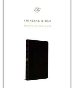 Bible ESV Classic Thinline Black Genuine Leather