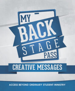 My Backstage Pass - Creative Messages Series