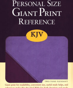 Bible KJV Personal Size Reference Giant Print Lilac