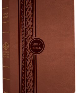 Bible MEV Thinline Reference Brown Imitation Leather