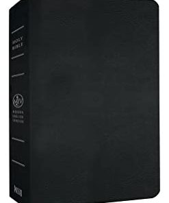Bible MEV Giant Print Black Imitation Leather Indexed
