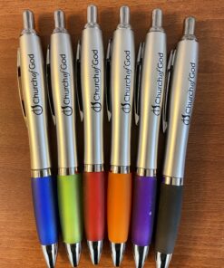 COG Pen Satin Silver Assorted Colors