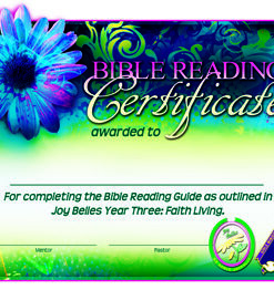 Faith Living Bible Certificate (Year 3)