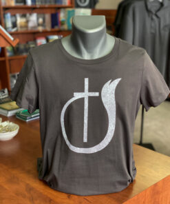 COG T Shirt W/Cross & Flame Gray Mens