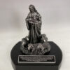 Sculpture Moment Of Faith The Good Shepherd Silver