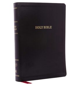 BIble KJV Ref Delux Imt Lth Blk Super Giant Print