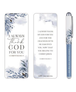 Pen w/Bookmark-Be Still