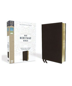 Bible NIV Heritage Brown Leathersoft