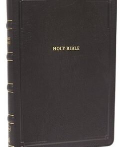 Bible NKJV Deluxe Ref Thinline LP Blk Lthsoft Index
