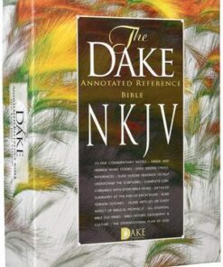 Bible NKJV Dake Ref Burg Bnd Lth
