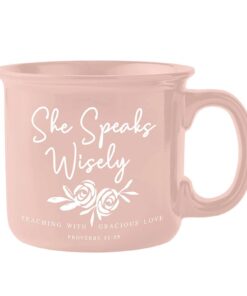 Mug-She Speaks Wisely