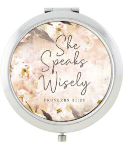 Compact Mirror-She Speaks Wisely