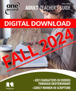 One Accord Adult Teacher Guide / Fall 2024 DIGITAL DOWNLOAD