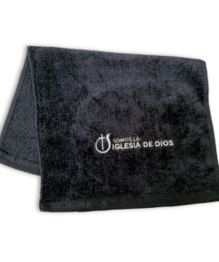 WACOG Pastor Towel Black Spanish