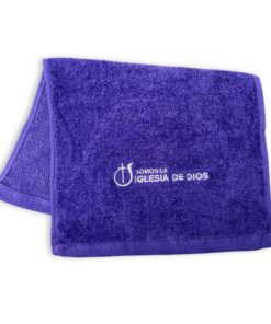 WACOG Pastor Towel Purple Spanish
