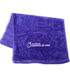 WACOG Pastor Towel Purple